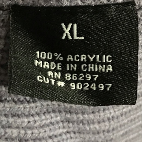 VERTIGO Paris Rib Knit Cocoon Sweater Purple XL - Picture 9 of 11